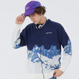 Street King Apparel "Blue Mountain" Unisex Men Women Streetwear Graphic Sweater - Street King Apparel