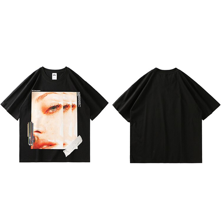 "Red Lips" Unisex Men Women Streetwear Graphic T-Shirt - Street King Apparel