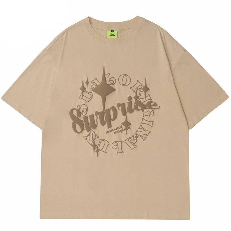 "Surprise" Unisex Men Women Streetwear Graphic T-Shirt - Street King Apparel