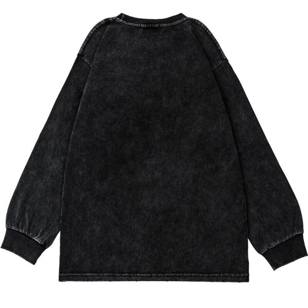 "Back 2 Back" Unisex Men Women Streetwear Graphic Sweater Daulet Apparel