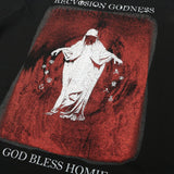 "God Bless" Unisex Men Women Streetwear Graphic T-Shirt - Street King Apparel