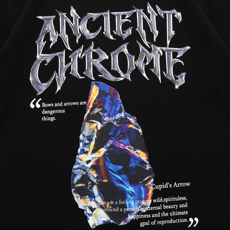 "Ancient Throne" Unisex Men Women Streetwear Graphic T-Shirt Daulet Apparel