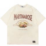 "Vintage Rose" Unisex Men Women Streetwear Graphic T-Shirt - Street King Apparel