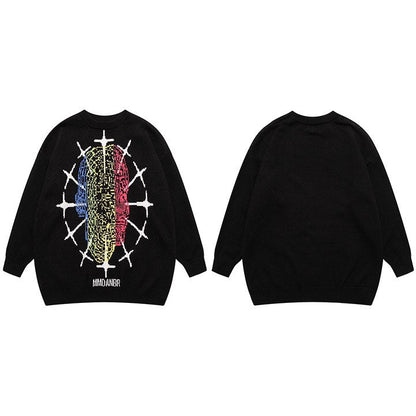 Street King Apparel "Chase The Rainbow" Unisex Men Women Streetwear Graphic Sweater - Street King Apparel
