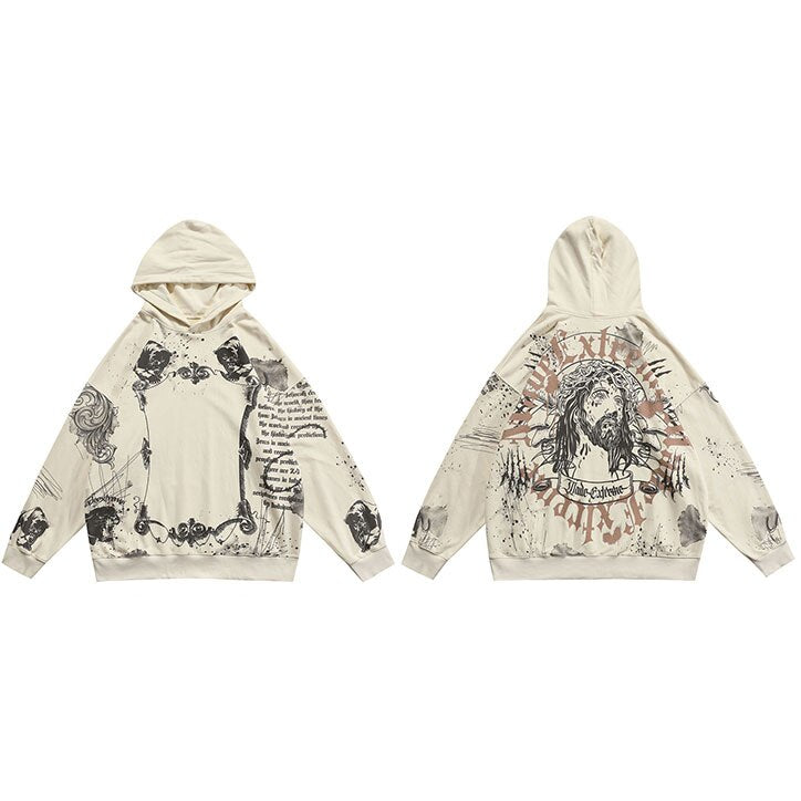 "All My Passion" Unisex Men Women Streetwear Graphic Hoodie Daulet Apparel