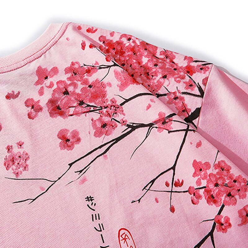 "Pink Tree" Unisex Men Women Streetwear Graphic T-Shirt - Street King Apparel