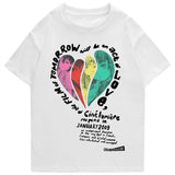 "Different Hearts" Men Women Streetwear Unisex Graphic T-Shirt - Street King Apparel