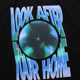 "Look At Your Home" Unisex Men Women Streetwear Graphic T-Shirt - Street King Apparel