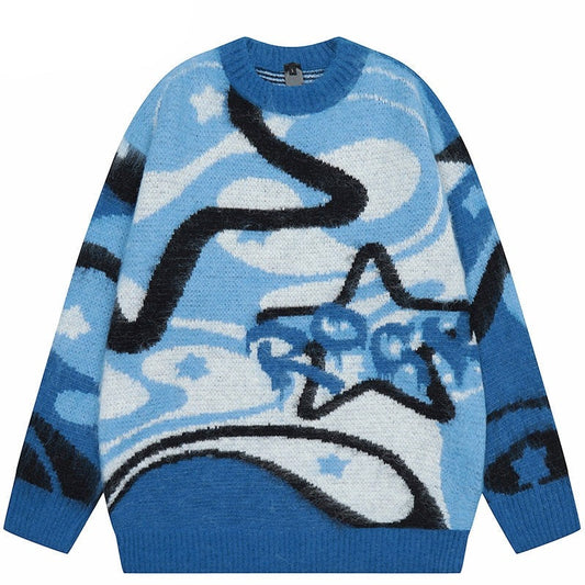 "Rock Bottom" Unisex Men Women Streetwear Graphic Sweater - Street King Apparel