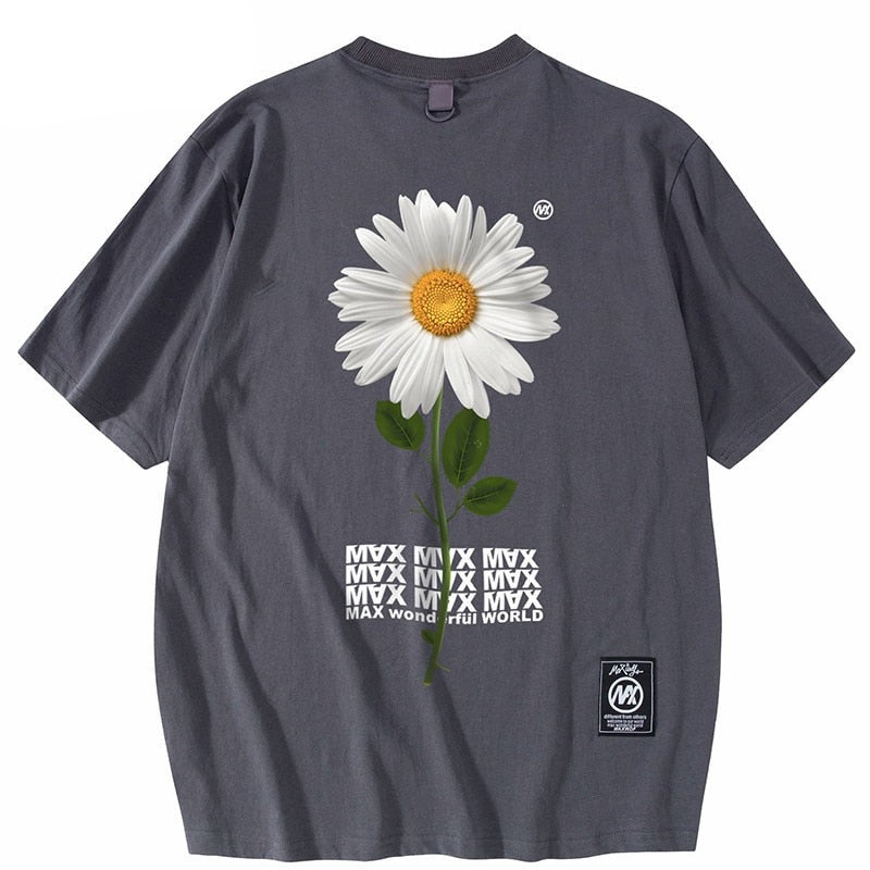 "Forbidden Flower" Unisex Men Women Streetwear Graphic T-Shirt - Street King Apparel