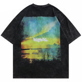 "Sunset" Unisex Men Women Streetwear Graphic T-Shirt - Street King Apparel