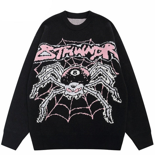 "Eight Legs" Unisex Men Women Streetwear Graphic Sweater - Street King Apparel