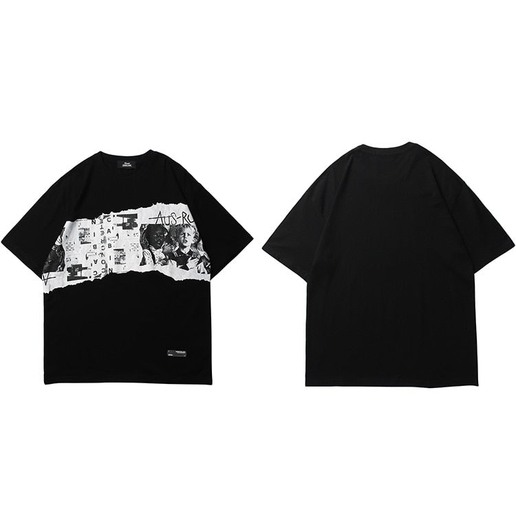 "Straight Face" Unisex Men Women Streetwear Graphic T-Shirt - Street King Apparel