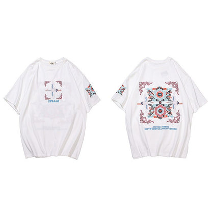 "Golden Box" Unisex Men Women Streetwear Graphic T-Shirt - Street King Apparel