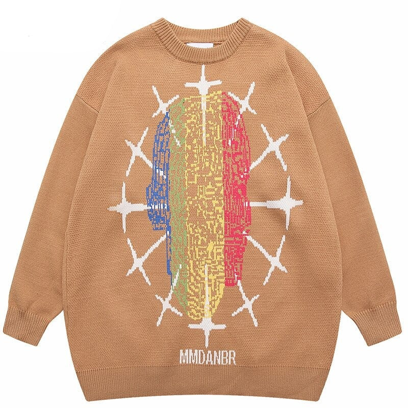 Street King Apparel "Chase The Rainbow" Unisex Men Women Streetwear Graphic Sweater - Street King Apparel