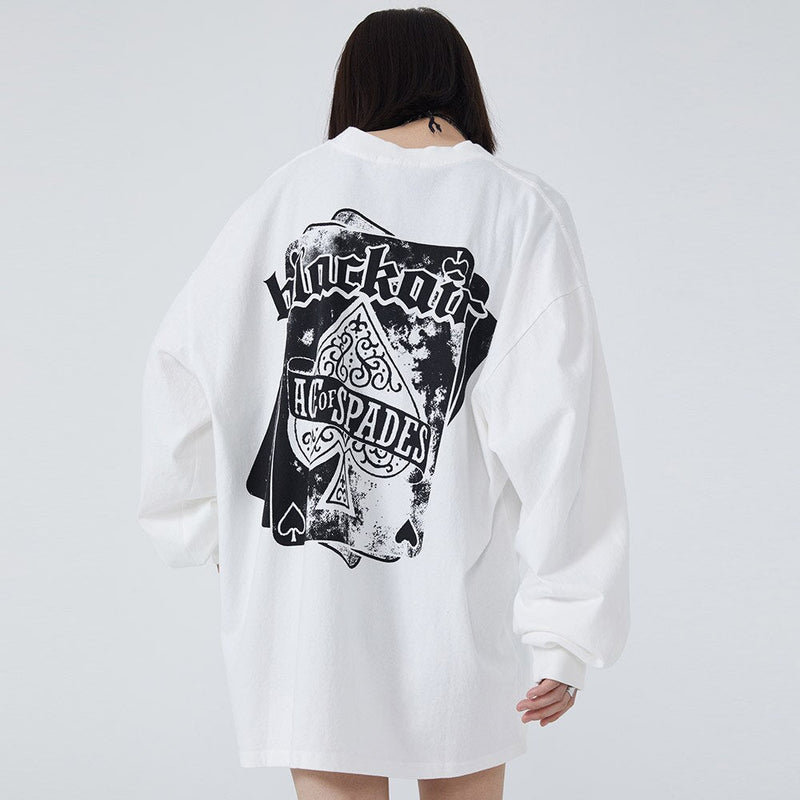 "Spades" Unisex Men Women Streetwear Graphic Sweater - Street King Apparel