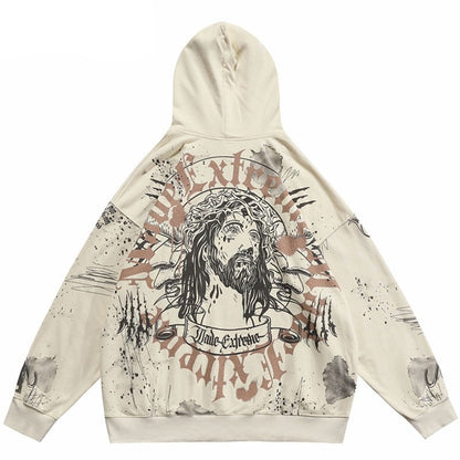 "All My Passion" Unisex Men Women Streetwear Graphic Hoodie Daulet Apparel