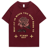 "Stand Out" Men Women Streetwear Unisex Graphic T-Shirt - Street King Apparel