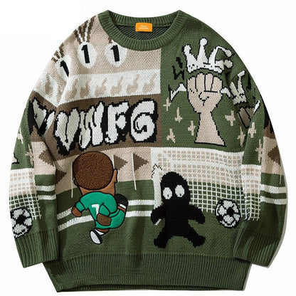 "Secret Player" Unisex Men Women Streetwear Graphic Sweater - Street King Apparel