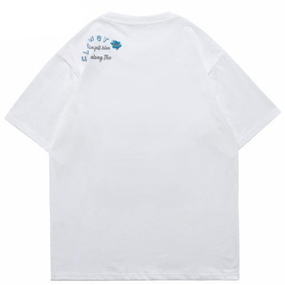 "Empty Stomach" Unisex Men Women Streetwear Graphic T-Shirt - Street King Apparel