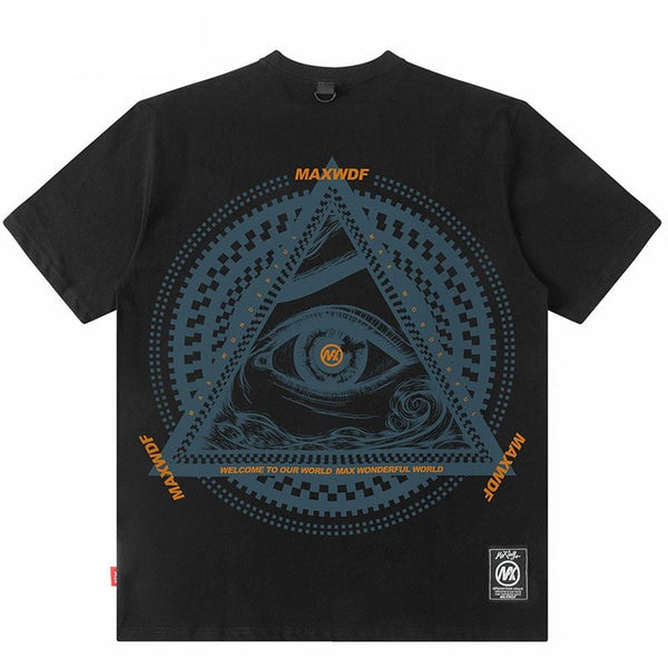 "Secret Eye" Unisex Men Women Streetwear Graphic T-Shirt - Street King Apparel