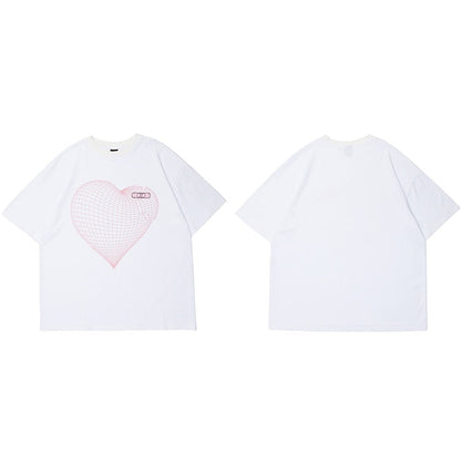 Street King Apparel "Broken Heart" Unisex Men Women Streetwear Graphic T-Shirt - Street King Apparel
