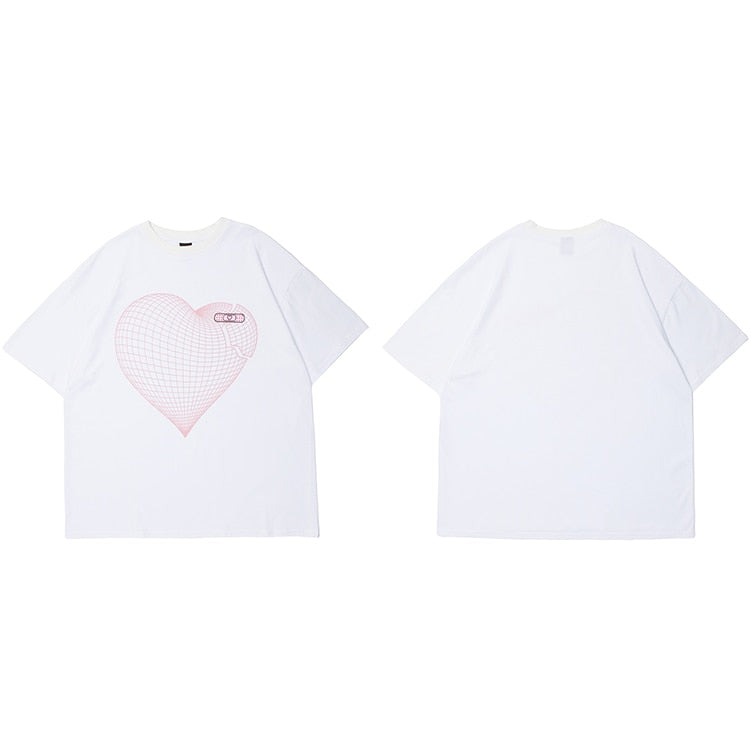 Street King Apparel "Broken Heart" Unisex Men Women Streetwear Graphic T-Shirt - Street King Apparel