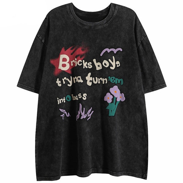 Street King Apparel "Brick Boys" Unisex Men Women Streetwear Graphic T-Shirt - Street King Apparel