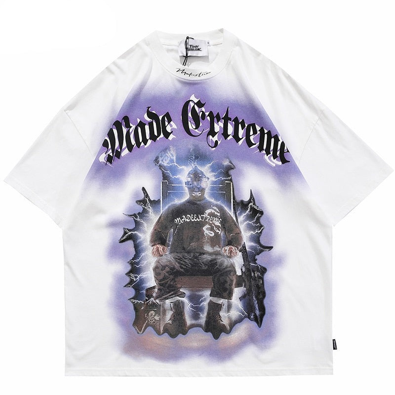 "Death Row" Unisex Men Women Streetwear Graphic T-Shirt - Street King Apparel