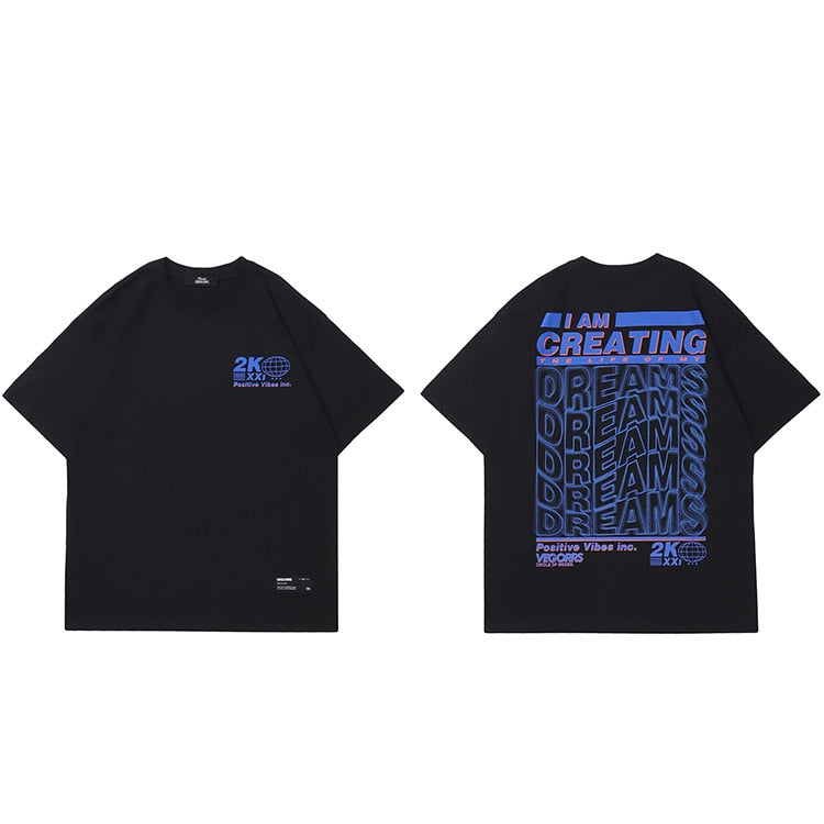 "Sweet Dreams" Unisex Men Women Streetwear Graphic T-Shirt - Street King Apparel