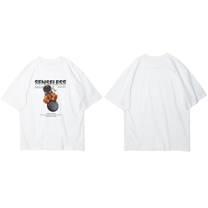 "Senseless" Unisex Men Women Streetwear Graphic T-Shirt - Street King Apparel