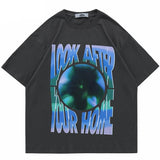 "Look At Your Home" Unisex Men Women Streetwear Graphic T-Shirt - Street King Apparel