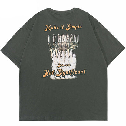 Street King Apparel "Birthday Cake" Unisex Men Women Streetwear Graphic T-Shirt - Street King Apparel