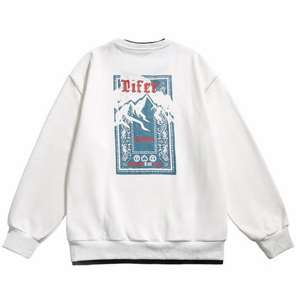 "Mountain Climb" Unisex Men Women Streetwear Graphic Sweatshirt - Street King Apparel