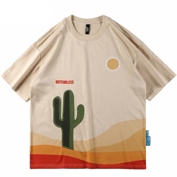 "Desert" Unisex Men Women Streetwear Graphic T-Shirt - Street King Apparel