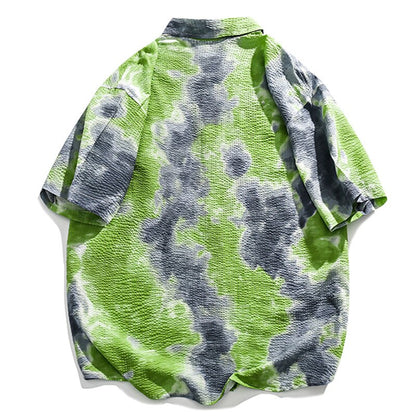 "Green Beach" Unisex Men Women Streetwear Graphic Shirt - Street King Apparel