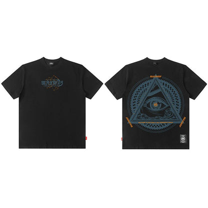 "Secret Eye" Unisex Men Women Streetwear Graphic T-Shirt - Street King Apparel