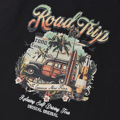 "Road Trip" Unisex Men Women Streetwear Graphic T-Shirt - Street King Apparel