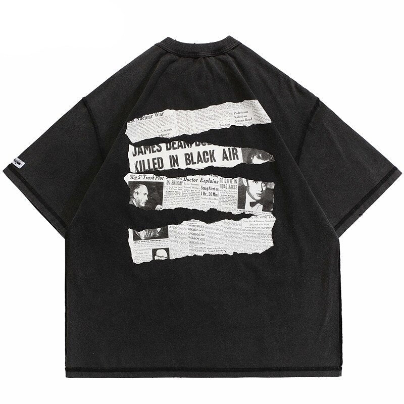 "Old School" Unisex Men Women Streetwear Graphic T-Shirt - Street King Apparel