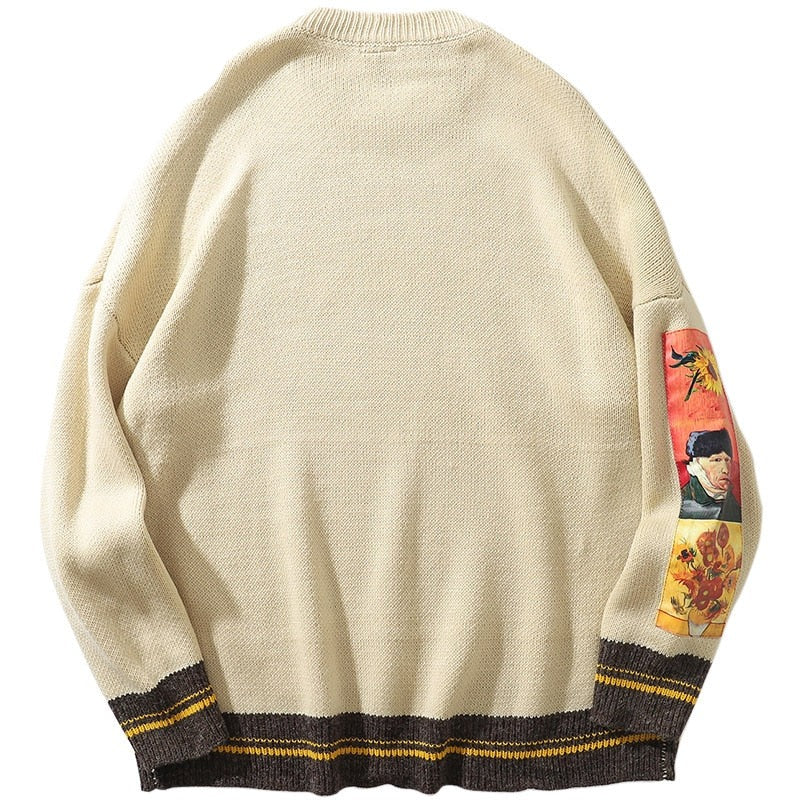 "Van Gogh" Unisex Men Women Streetwear Graphic Sweater - Street King Apparel