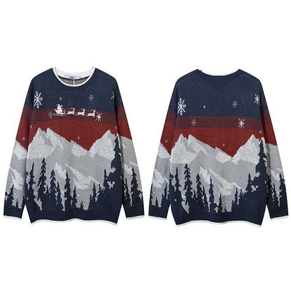 "Wonderland" Unisex Men Women Streetwear Graphic Sweater - Street King Apparel