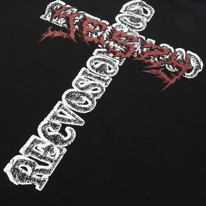 "Godless" Unisex Men Women Streetwear Graphic T-Shirt - Street King Apparel