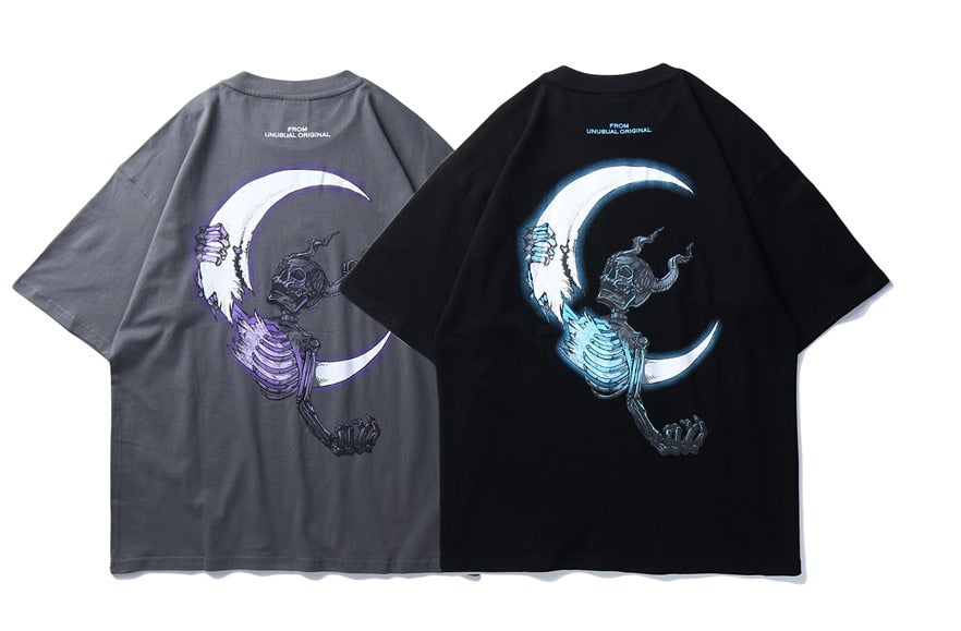 "Waves" Streetwear Hip Hop Men Women Graphic T-Shirt - Street King Apparel