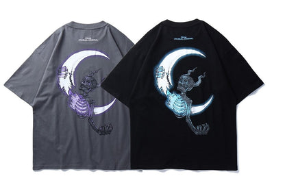 "Waves" Streetwear Hip Hop Men Women Graphic T-Shirt - Street King Apparel