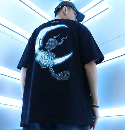 "Waves" Streetwear Hip Hop Men Women Graphic T-Shirt - Street King Apparel