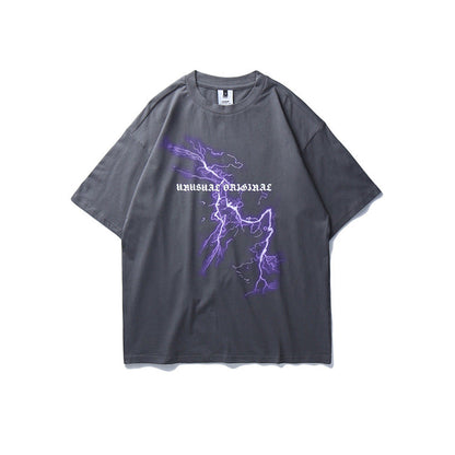 "Waves" Streetwear Hip Hop Men Women Graphic T-Shirt - Street King Apparel