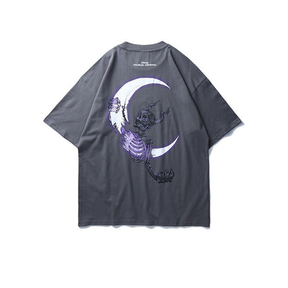"Waves" Streetwear Hip Hop Men Women Graphic T-Shirt - Street King Apparel