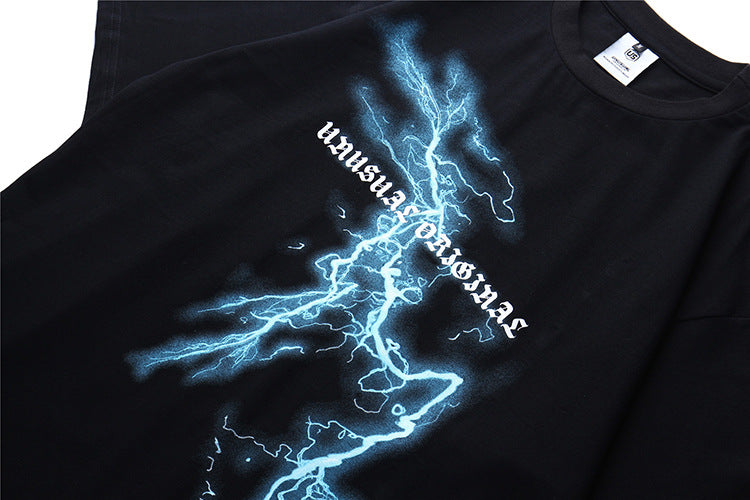 "Waves" Streetwear Hip Hop Men Women Graphic T-Shirt - Street King Apparel