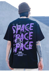 "Spaceman" Streetwear Hip Hop Men Women Graphic T-Shirt - Street King Apparel