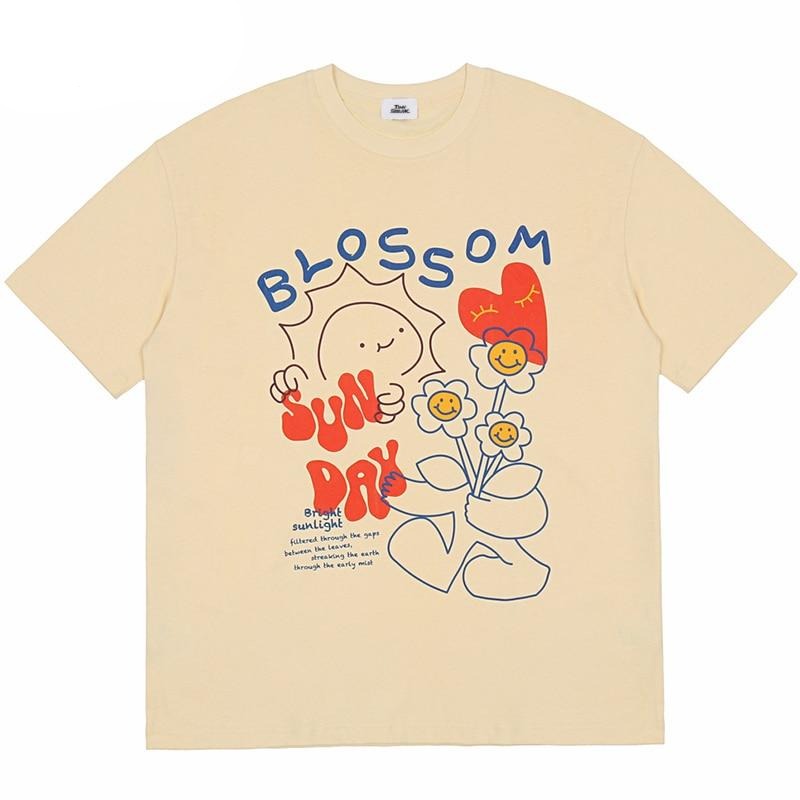 Street King Apparel "Blossom" Unisex Men Women Streetwear Graphic T-Shirt - Street King Apparel